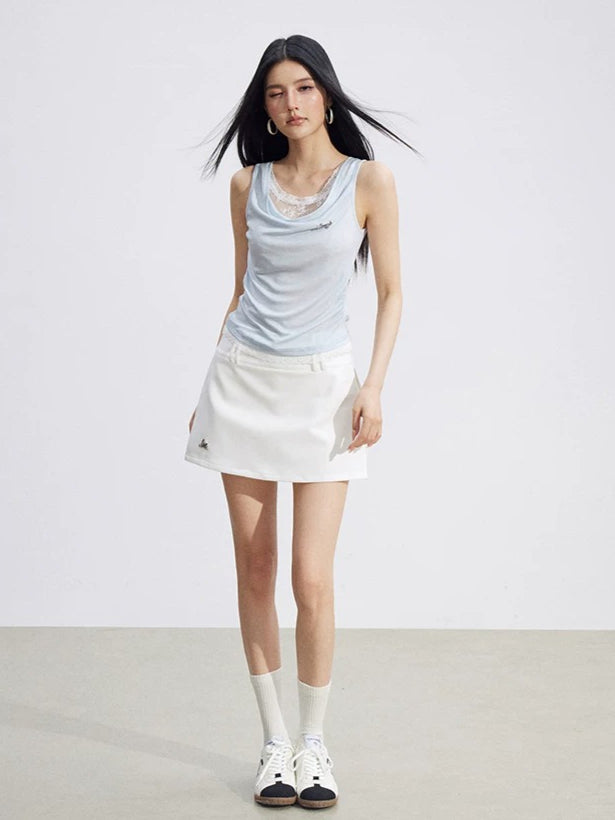Metal Tag Skort