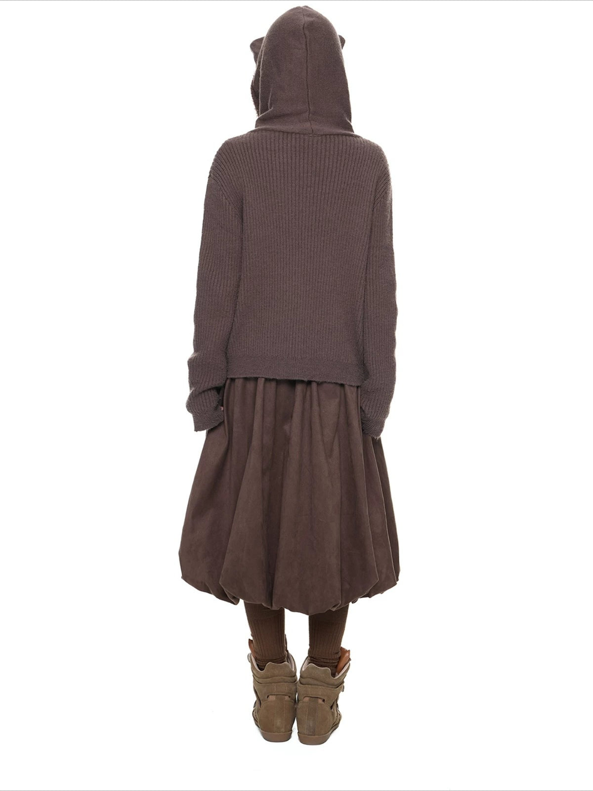 Bear Ear Knit Cardigan