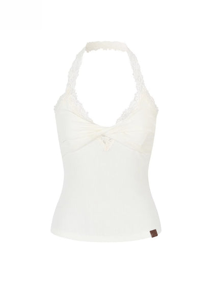 Lace Detail Layered Tank