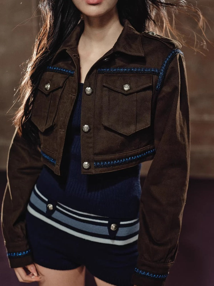 Modern Structured Utility Jacket