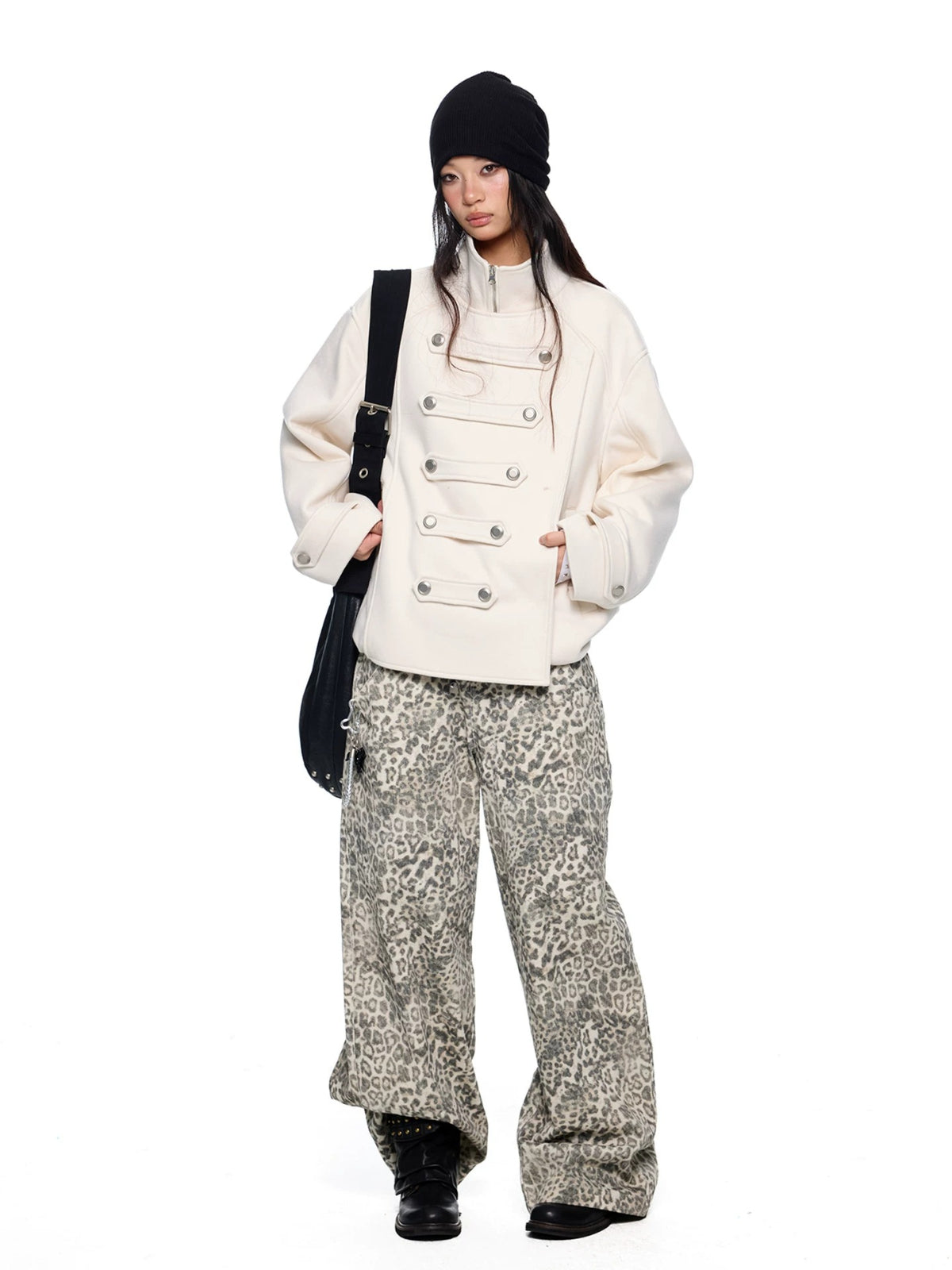 Oversized Wool Double Sided Coat
