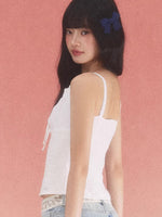 Embroidered Bow Camisole