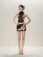 "Cherry Blossom " Qipao Set