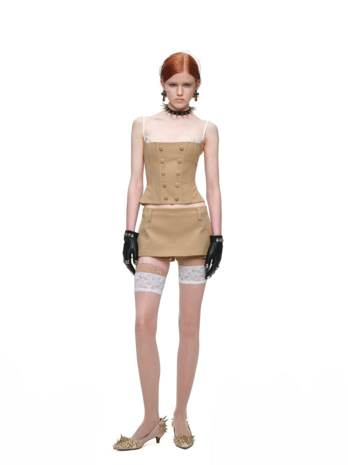 Corset Lace Tank Top