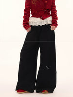 Washed Vintage Wide-Leg Jeans