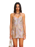 Rage Wild Origin Denim Dress Wild Cowboy Brown