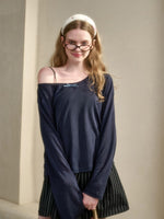 Lyocell Overlay Top