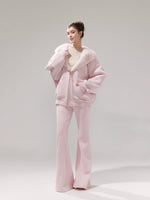 Reversible Hooded Sweatshirt & Fleece Pants Set