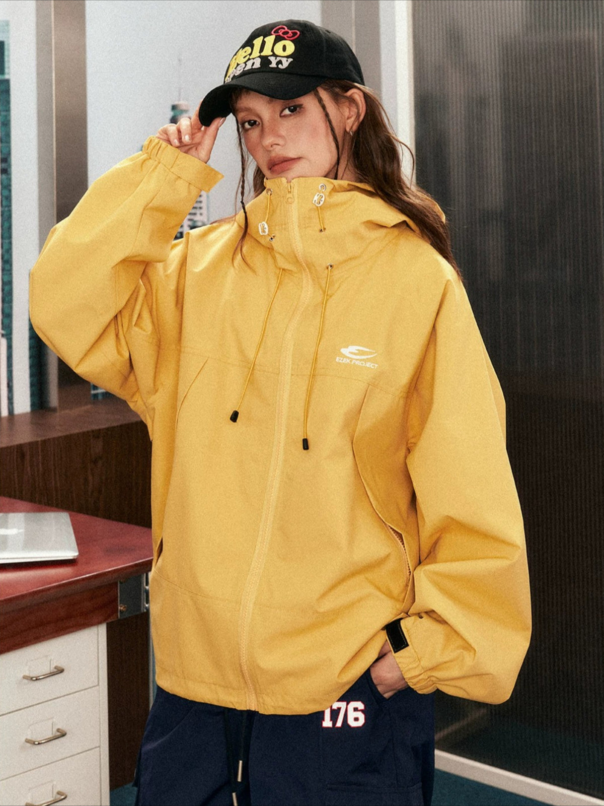 Retro Windbreaker Jacket