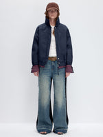 Vintage Patchwork TR Fabric Jeans