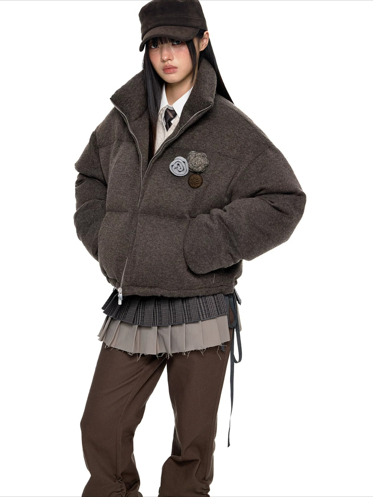 Maillard Puffer Jacket
