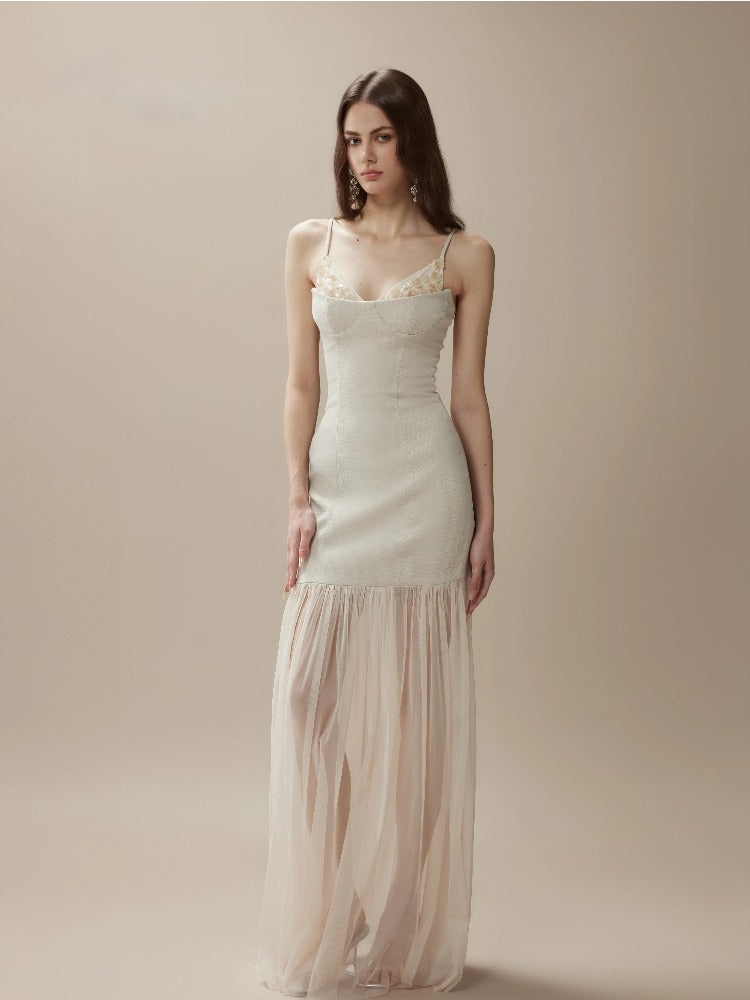 Light Brown Floating Light Dress