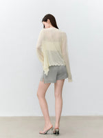 Openwork Knit Set