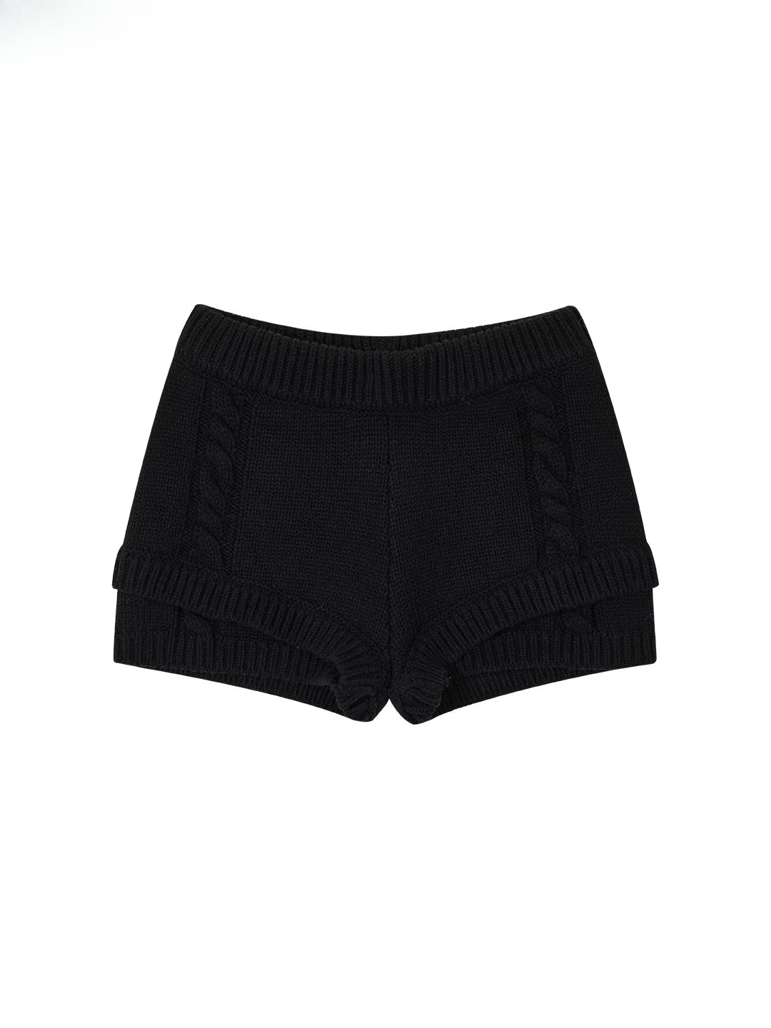 Knit Layered Shorts