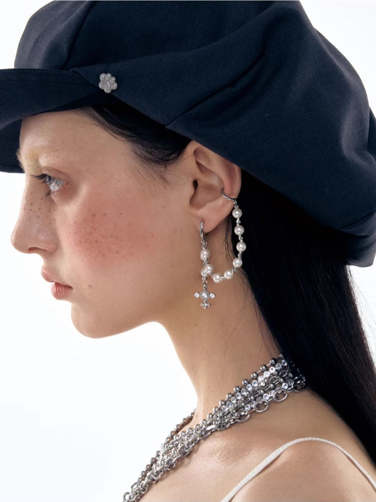 Iris Pearl Earrings