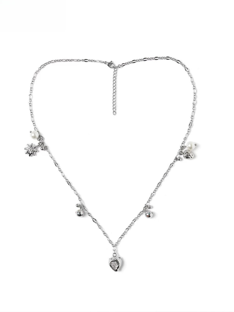 Shimmer Crystal Adjustable Necklace