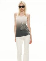 Gradient Zebra Tank