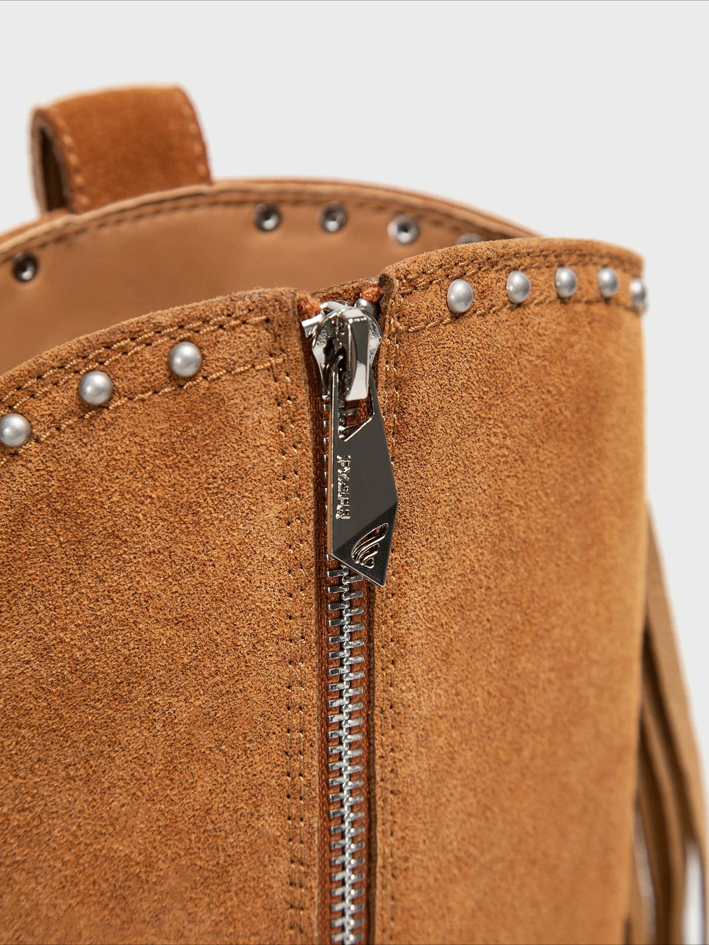 Studded Fringe Cowboy Boots