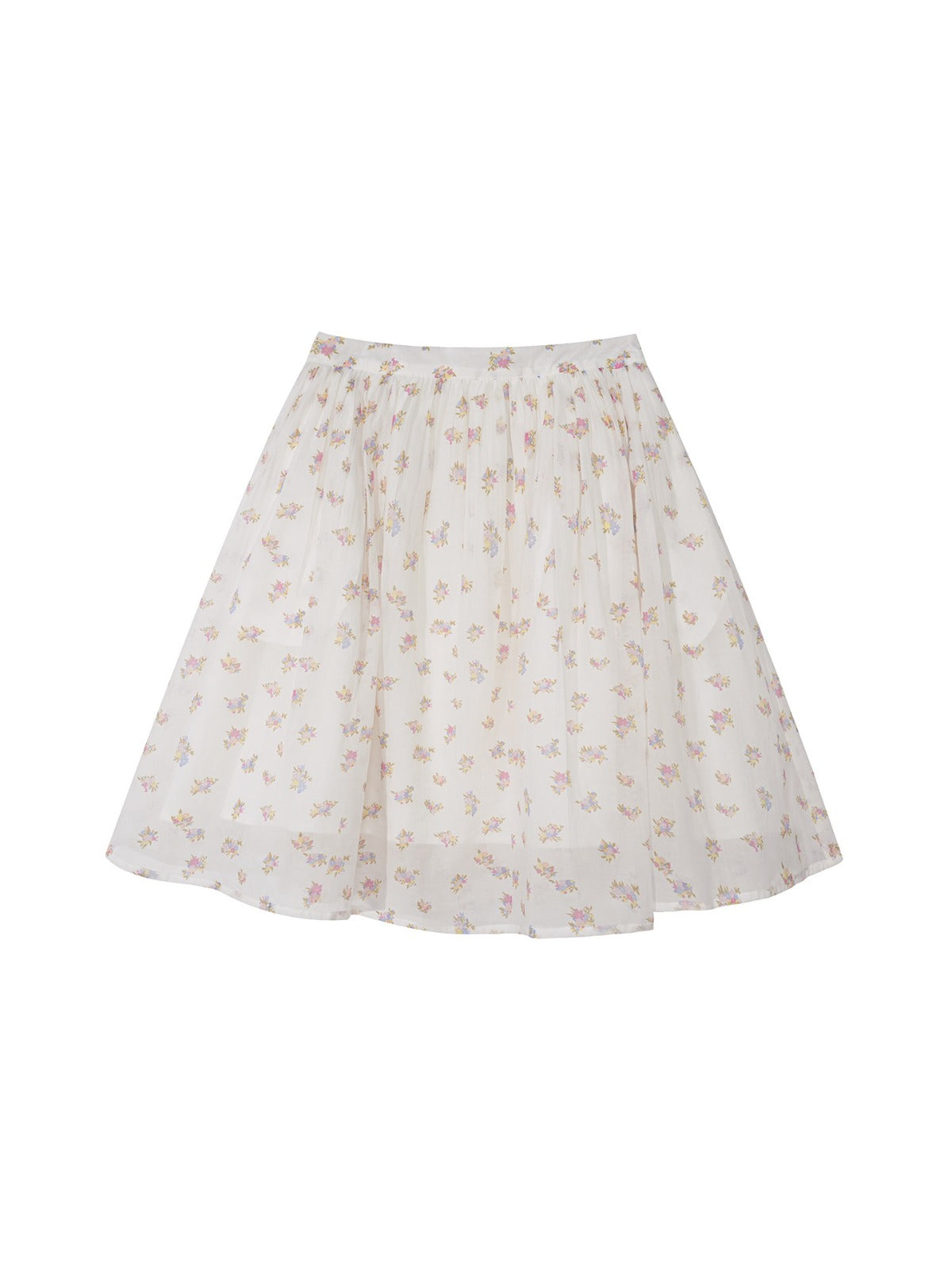 Ballet Tencel Pleated A-Line Skirt