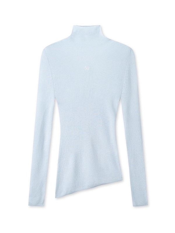 Megan Wool Turtleneck Blouse