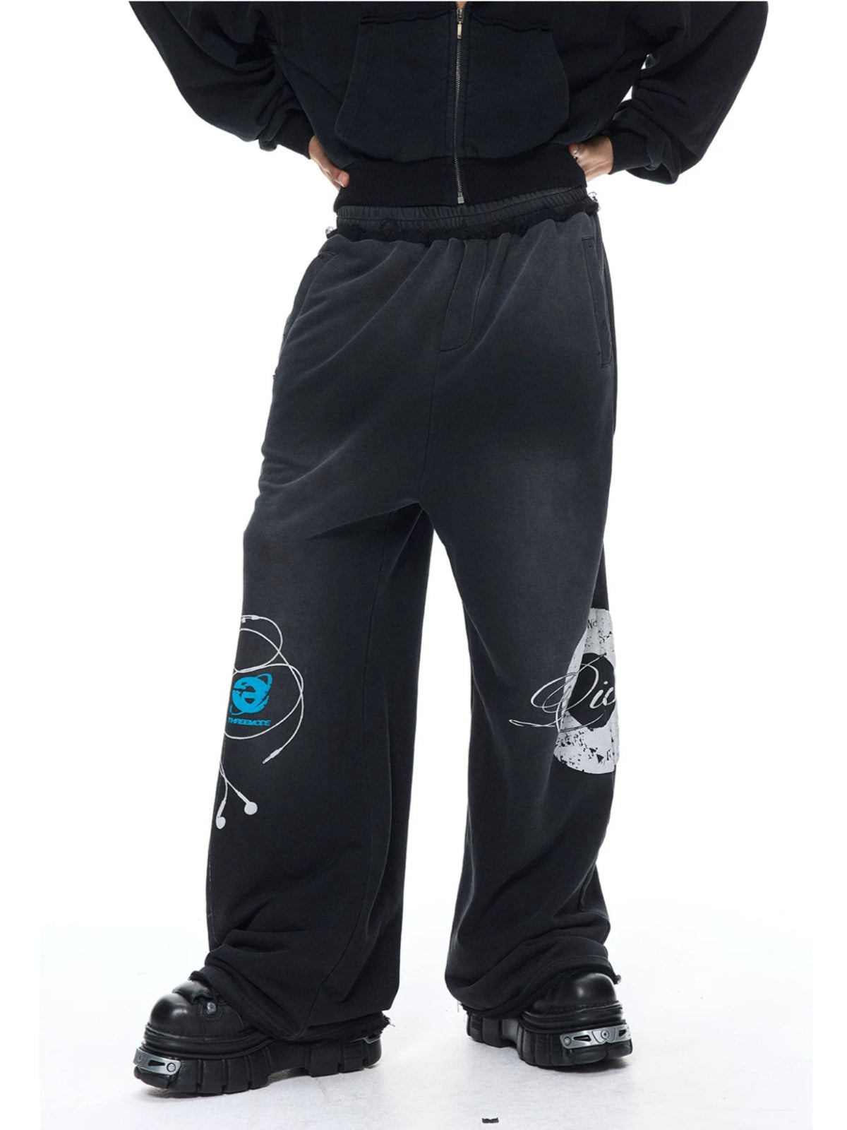 Vintage Graphic Street Sweatpants