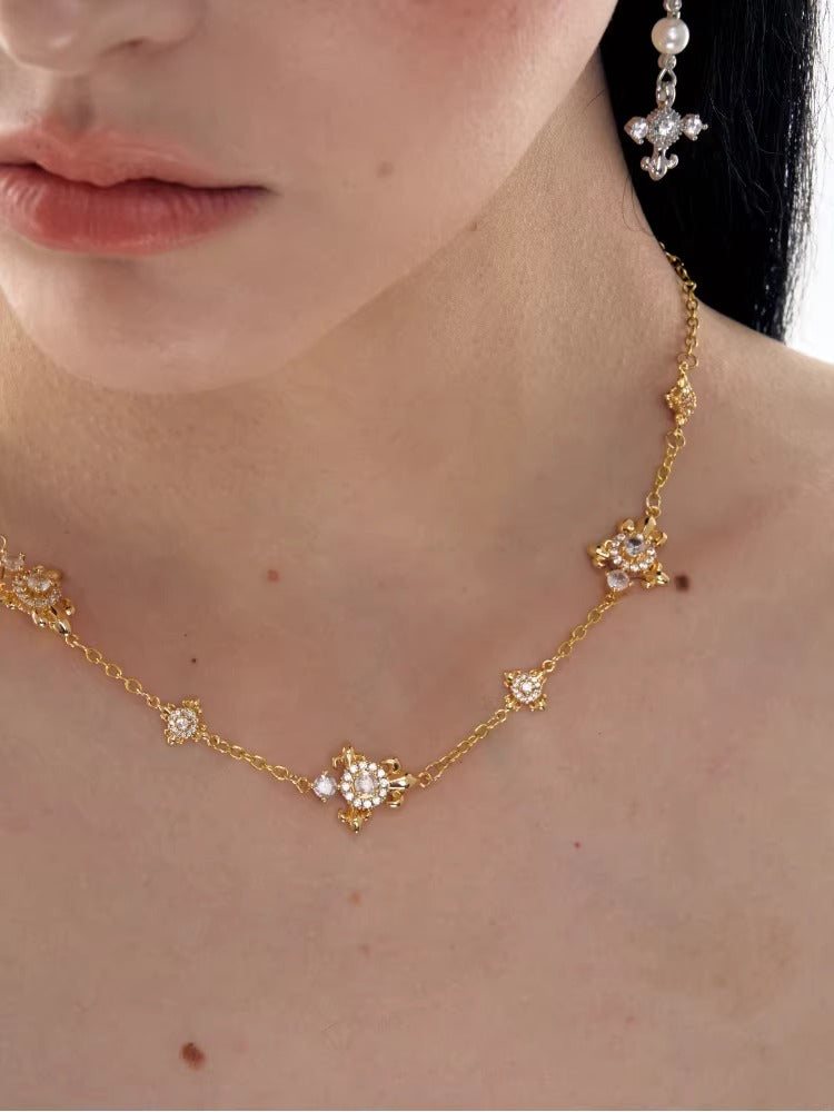 Iris Zircon Necklace