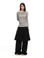 Modal Ruched T-Shirt