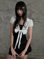 Polka Dot Tie Top