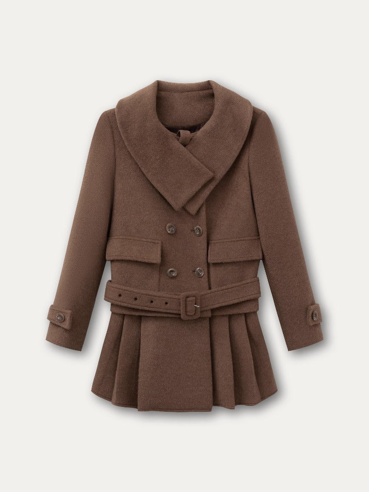 Vintage Double-Breasted Overcoat