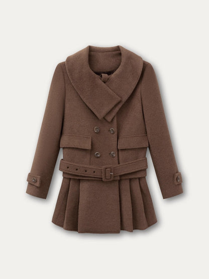 Vintage Double-Breasted Overcoat