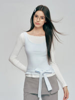 Flared Layer Pants