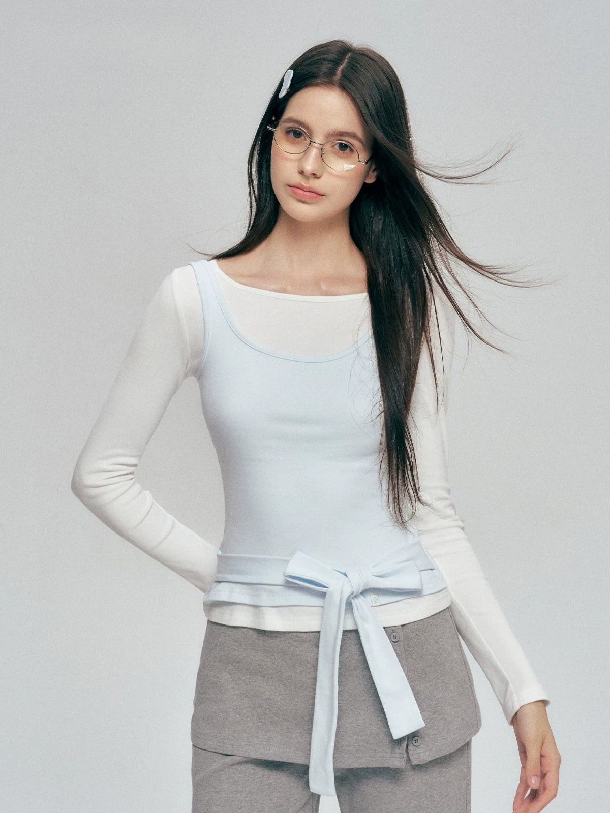 Flared Layer Pants