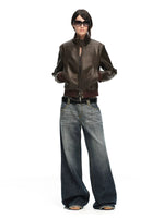 Matte PU Biker Jacket