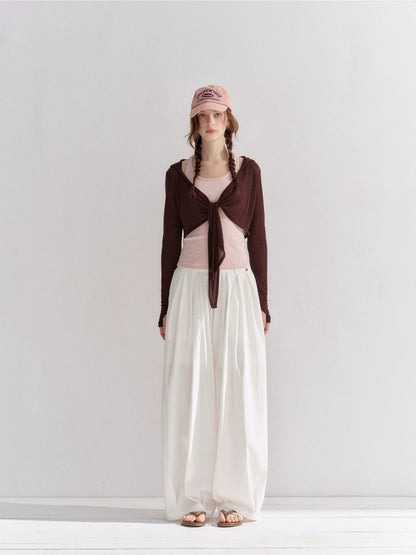 Sun Hooded Cover-up Set
