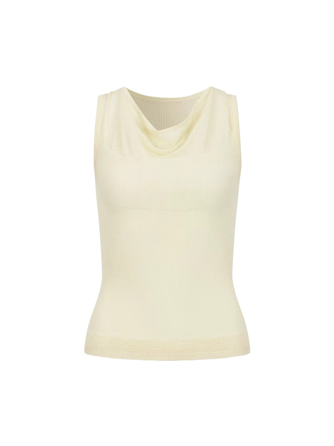 Draped Knit Tank Top