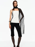 Split Capri Pants