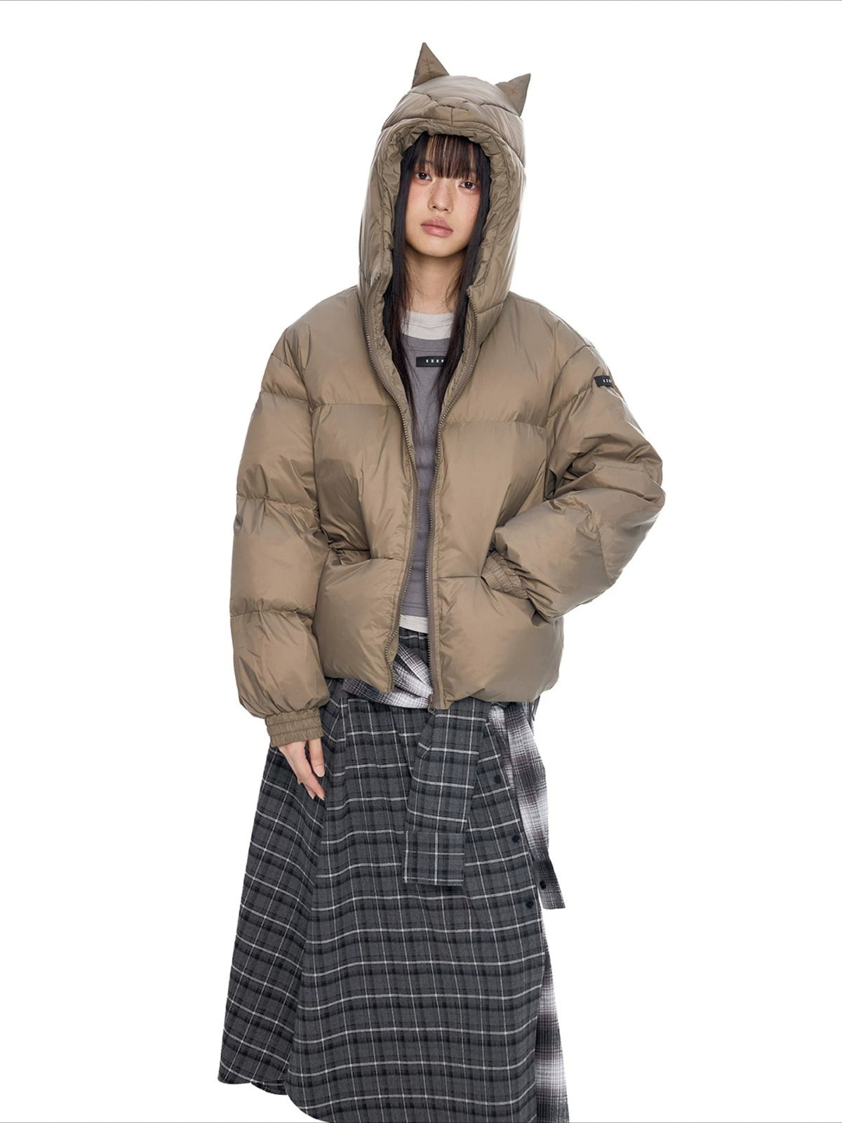 Cat Ear Down Jacket