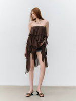 Goddess Layered Chiffon Dress
