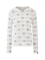 Polka Dot Mohair Hoodies