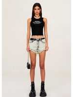 Cross Classic Dance Troupe Denim Shorts