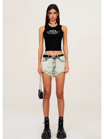 Cross Classic Dance Troupe Denim Shorts