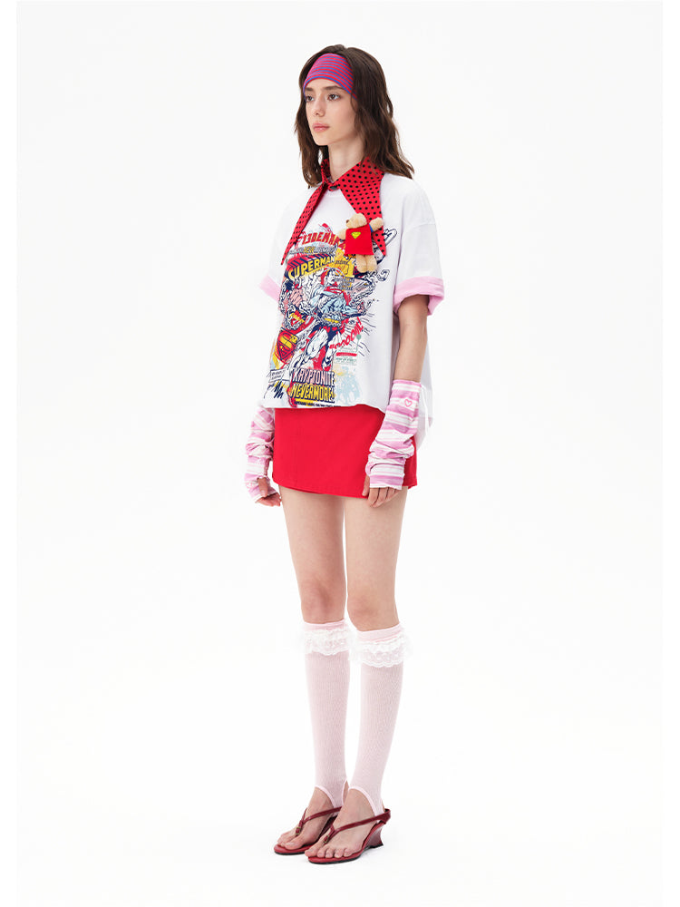 Superman Illustration T-shirt