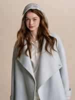 Glacier Blue Robe Coat