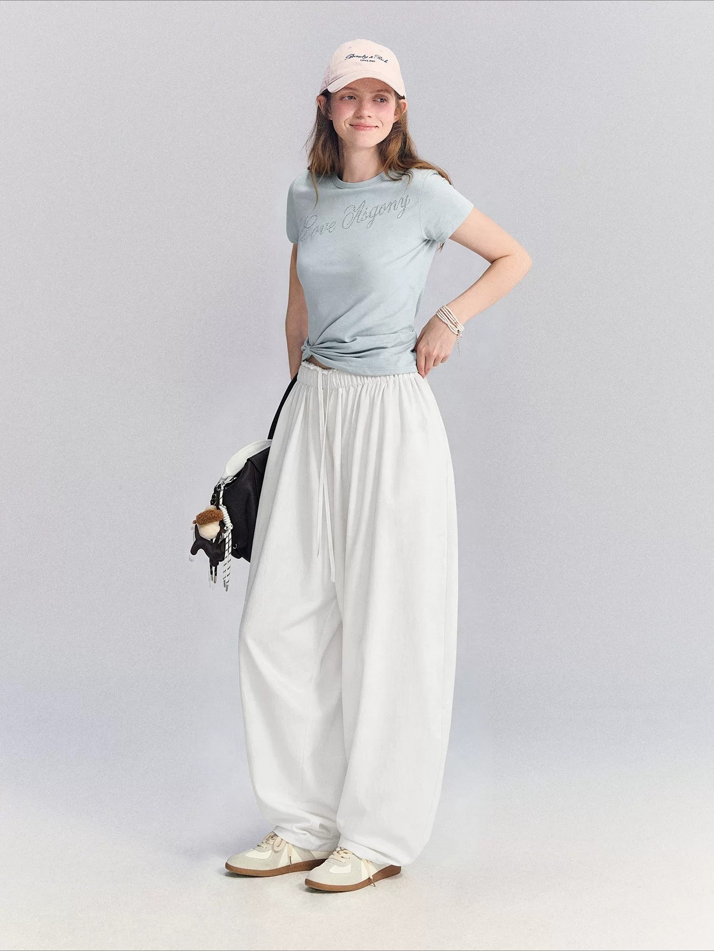 Lace Balloon Pants