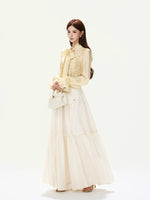 Satin Bow Blouse