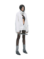 Punk Stand Collar Leather Jacket
