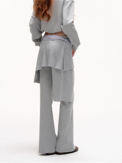 Striped Slouchy Hoodie Set