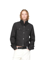 Vintage Quilted Utility Cropped Jacket