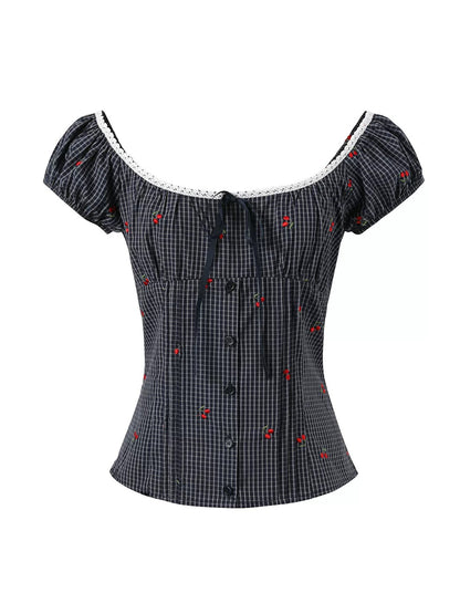 Vintage Bow Tie Blouse