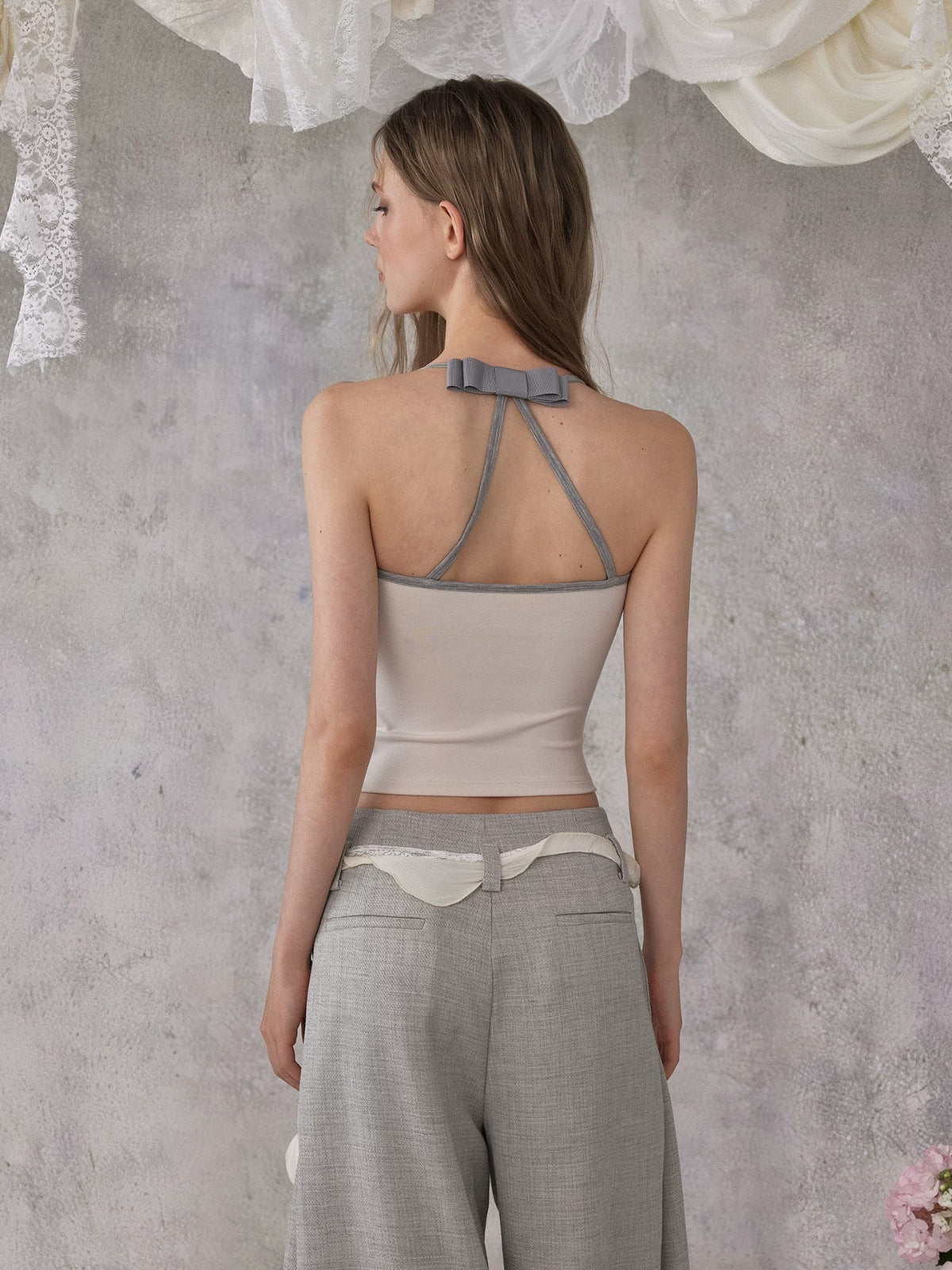 Lyocell Bow Cami Top
